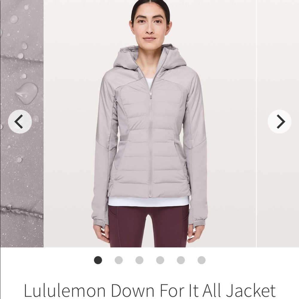 Down for it all jacket